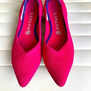 Rothy’s The Point flats, like new! 10